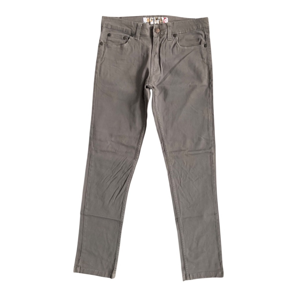 Red Snap Clothing Company Slim Men's Gray Jeans -Modern Stretch Fit